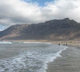 Wind und Wellen am Playa de Famara