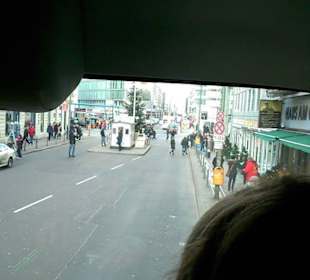 Blick auf "Check-Point-Charlie'