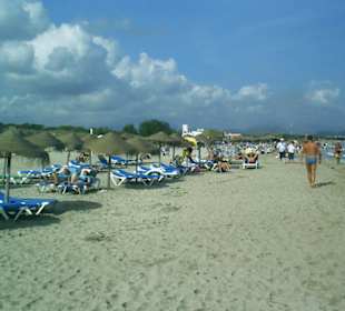 Strand Richtung Puerto Alcudia