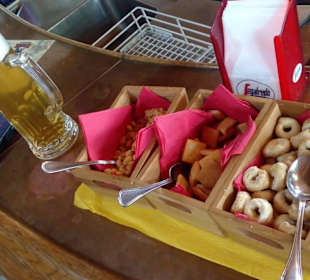 Knabberzeug zum Bier