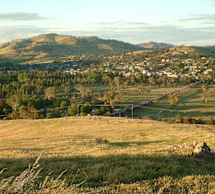 Blick über Gundagai