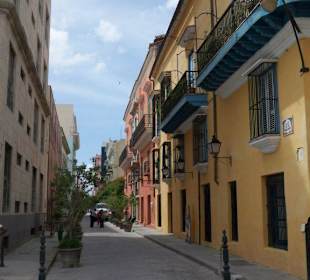 Blick in eine Straße