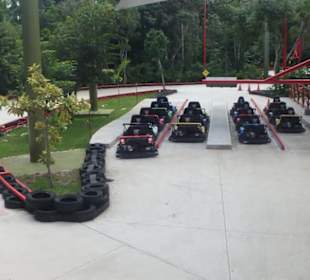 Pause für die Go-Carts