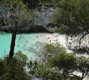 Blick auf Cala Macaraletta