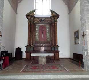 Der Altar des Oratoriums der Kathedrale