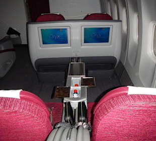 Qatar Airways, Boeing 777, Business Class