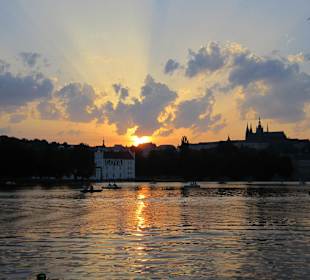 Ausblick von unserem Tisch