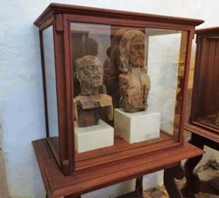 Holzbüsten in der Kirche Santa Maria de Betancuria