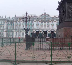 Eremitage St Petersburg Außenansicht