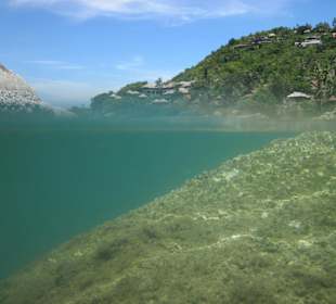 Wasser herrlich klar