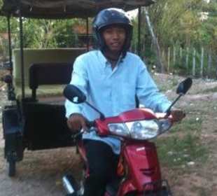 Tuk Tuk-Fahrer Mr. Pheng