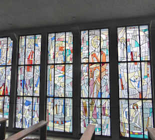 Schweinfurt Oberndorf: die Kirche St. Josef