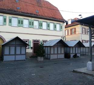 Hüttenzauber klar am Abend