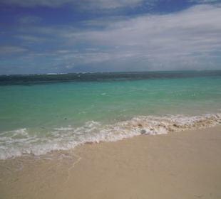 Strand 2km weiter links