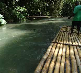 Floßfahrt auf dem Martha Brae River