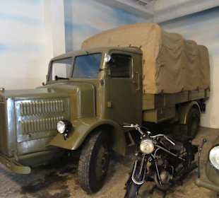 In den Hallen des Militärmuseums Lesany