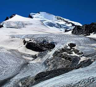 Strahlhorn (4190 m) mit Allalingletscher