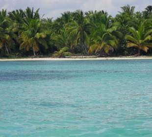 Auf dem Weg zur Saona Insel