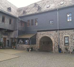 Gebäude mit Restaurant