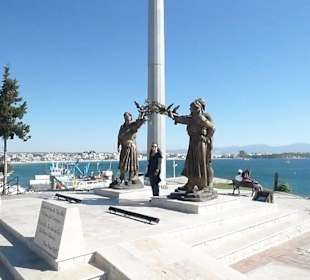 Strandpromenade ganz oben rechts