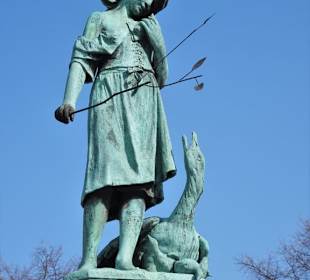 Ansichten des Gänseliesel-Brunnens