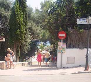 Wer zur Bucht Cala Dòr
