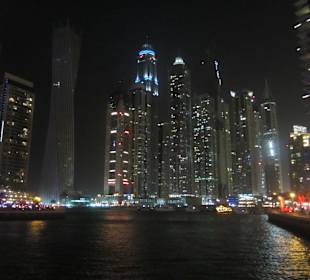 Dubai Marina by night