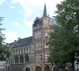 Bei einem Stadtrundgang durch Aachen