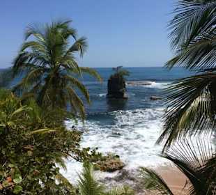 Ausblick im Refugium Manzanillo
