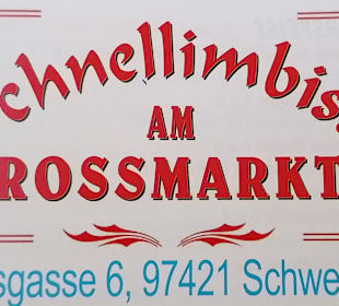 Der ASIA Schnellimbiss am Roßmarkt