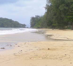 Strand vorm Sheraton