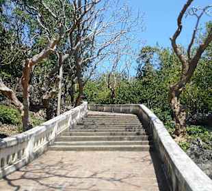 Weg zur Khao Luang Höhle