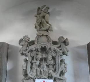 In der Dreifaltigkeitskirche von Aschach