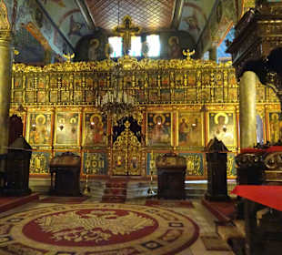 Felsenkloster Basarbovo: Ikonostase