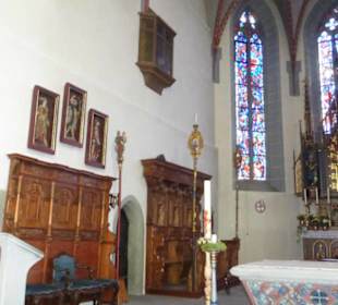 In der Kirche St. Johann Baptist in Hagnau