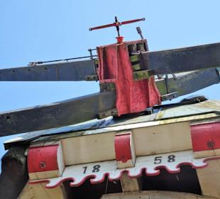 Blick auf den Rutenkranz der Stiftsmühle