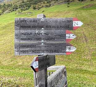 Wandern Moso in Passiria / Moos in Passeier