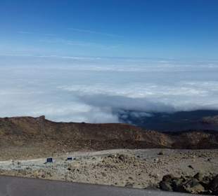 Teide Nationalpark in Las Canadas del Teide