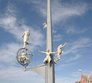 Lenk's Skulptur an der Mole