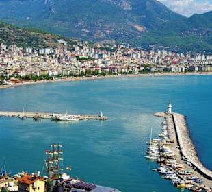 Der Hafen von Alanya