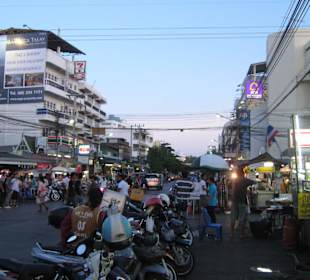 Straße vom Nachtmarkt