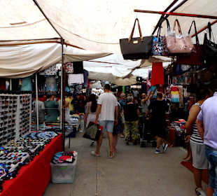 Markttreiben in Side