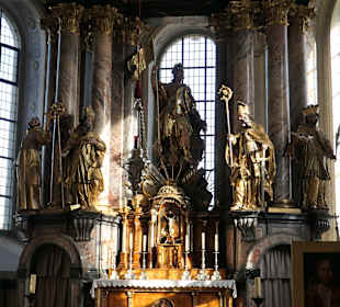 Besuch der Mauritiuskirche von Wiesentheid