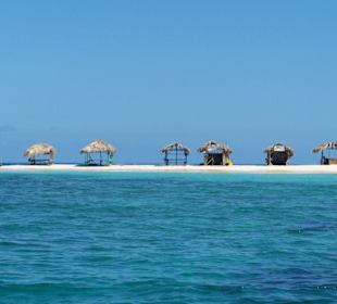 Erster Anblick der Insel