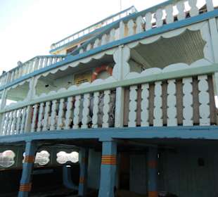 Typischer Dhow Aufbau