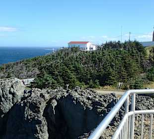 Der Leuchtturm thront an der höchsten Stelle