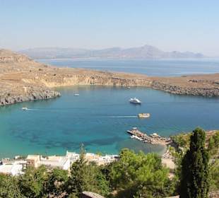 Landschaft Lindos