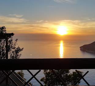 Sonnenuntergang in der Cross Taverne