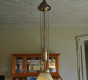 Musterwohnung - Deckenleuchte im Esszimmer