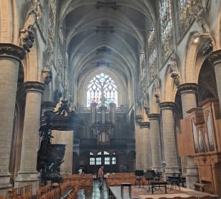 Notre Dame de Sablon in Brüssel, Belgien 